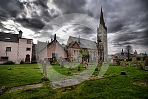 HDR of Inverness Cemetery photo