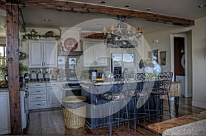 HDR of kitchen