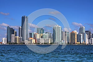 HDR Miami Florida Skyline