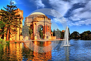 HDR of Palace of Fine Arts