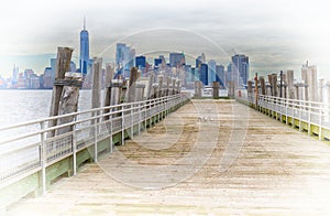 HDR view of Lower Manhattan