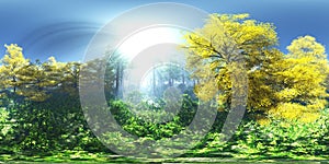 HDRI, environment map, Round panorama, spherical panorama