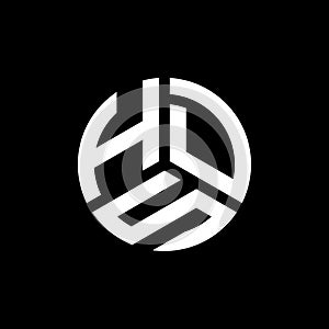 HDS letter logo design on white background. HDS creative initials letter logo concept. HDS letter design