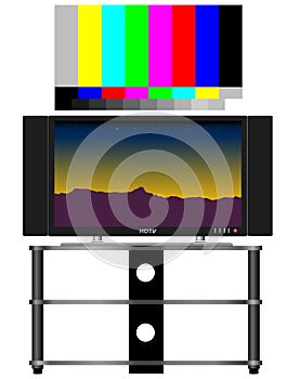 HDTV and Test Pattern