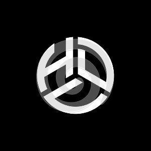 HDV letter logo design on white background. HDV creative initials letter logo concept. HDV letter design