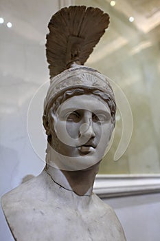 The head of Ares