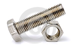 Head bolt and nut,