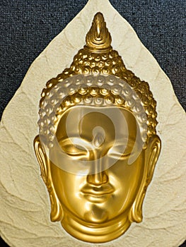 Head of Buddha statue