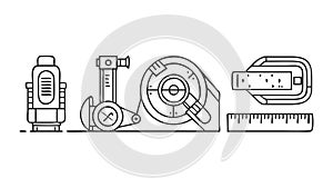 Head with Data Points, Artificial Intelligence Brain, vector design Generative AI