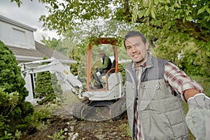 head gardener working outdoors