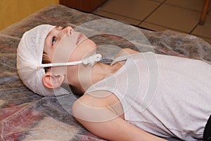 Head injury medical bandage