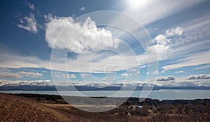 Head of Kachemak bay near Homer Alaska USA photo