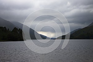 Head of Loch Shiel. Glenfinnan, Lochaber, Scotland.