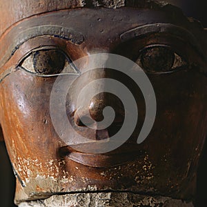 Head of queen Hatshepsut.