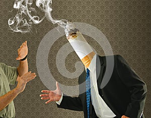 head quit cigarette smoking cessation