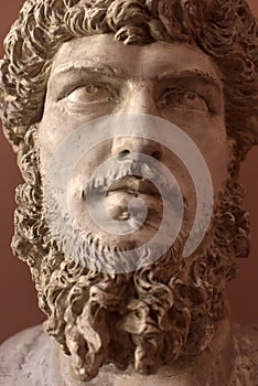 Head of Roman emperor Lucius Verus