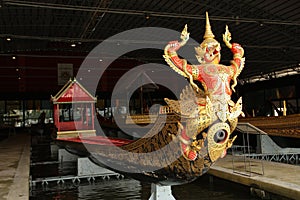 The head of the royal barge.