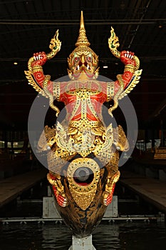 The head of the royal barge.