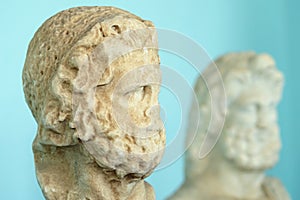 Head of Sarapis or perhaps of a Hellenistic ruler, Museum of Delos, Myconos, Cyclades