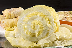 Head of sauerkraut