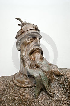 Head Sculpture Of Skanderbeg, Kruja