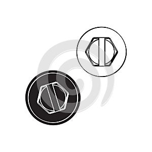 head self-tapping screw vector set