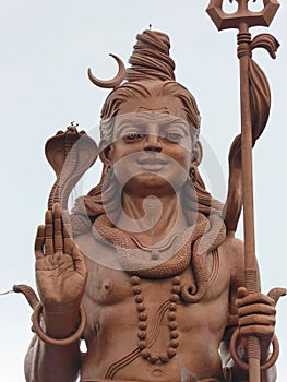 Head of Shiva statue