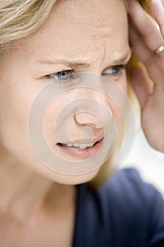 Head shot of woman