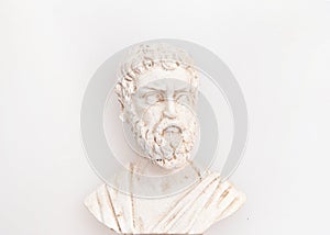 Head of Sophocles sculpture