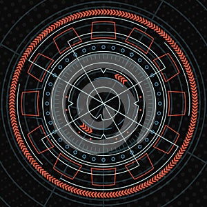 Head up display user interface element