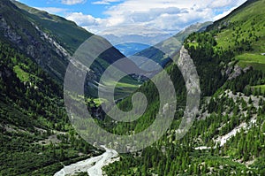 The head of the Val d'Anniviers