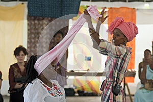 Head wrapping - workshop