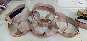 Headband made from coconut saged