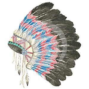 Headdress of indian chief