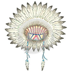 Headdress of indian chief