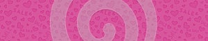 Header for the site, heart on pink background, sale. Design element, background for web. Footer