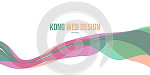 Header website abstract background design