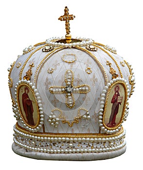 Headgear of the orthodox bishop photo