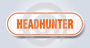 headhunter sticker.