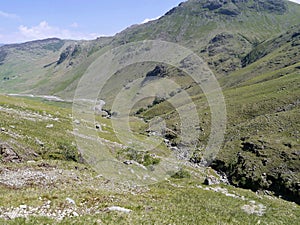 Heading down by Hell Gill, Oxendale