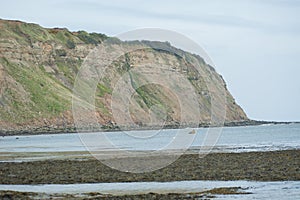 Headland on the english coastline