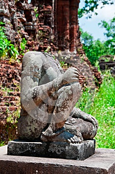 Headless Buddha, My Son, Vietnam