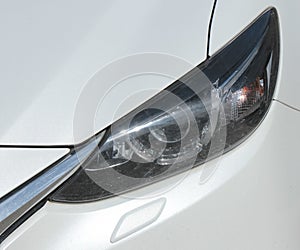 Headlight of the car