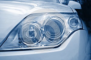Headlight of a car