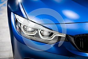 Headlight car Projector/LED of a modern luxury technology