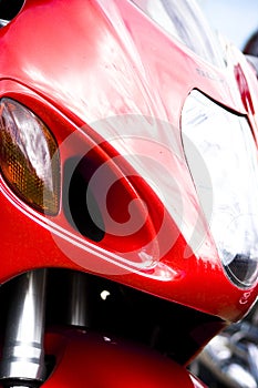 Headlight of motorcycle