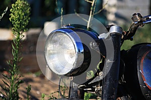 Headlight motorcycle.