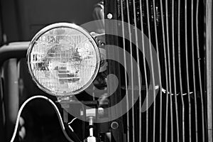 Headlight on Old Model T