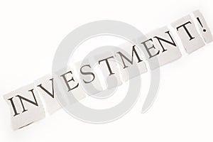 Headline of investment