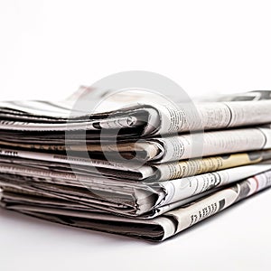 Headline News: A Towering Stack of Today\'s Latest Stories AI Generated